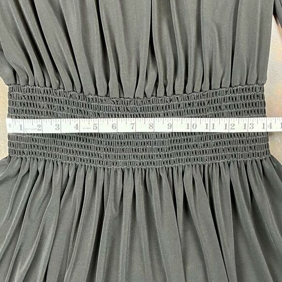 Ashley Stewart Black Off The Shoulder Blouson Dress 22/24 - Picture 7 of 10